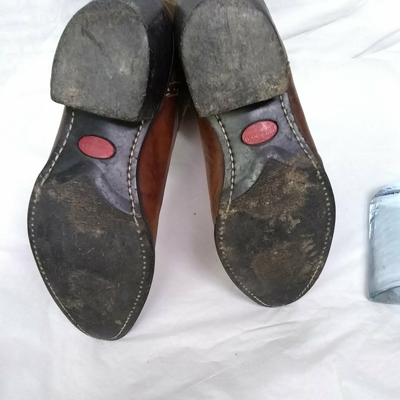 Durango Mens GOODYEAR Well Tan Brown Distress Leather Cowboy/Western Boots 9 EE - Picture 8 of 10